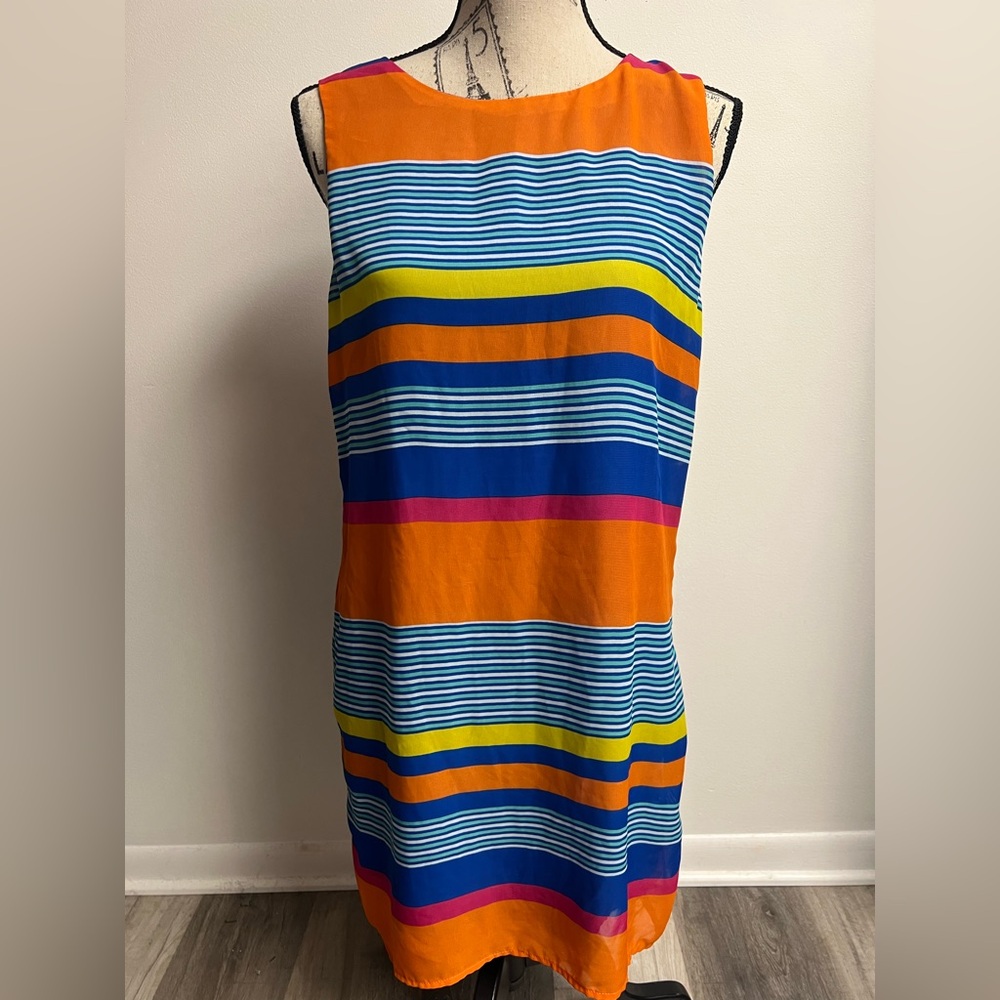 Bisou Bisou Colorful Mini Dress - Picture 2 of 16